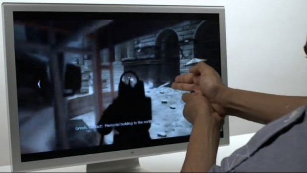 Auch Spiele lassen sich mit dem Leap steuern.